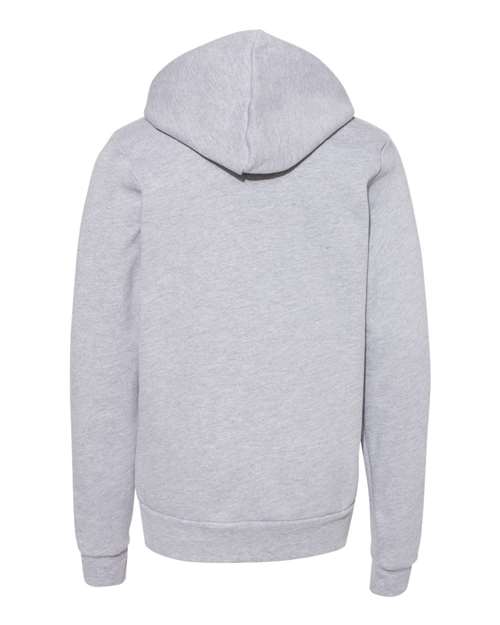 BELLA + CANVAS 3719Y Youth Sponge Fleece Hoodie Sweatshirt