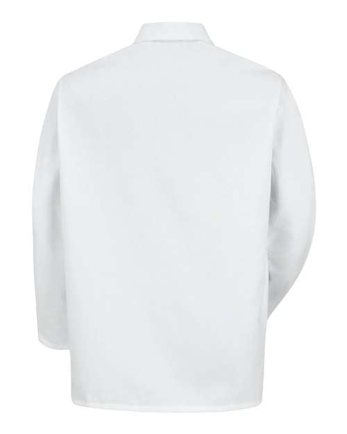 Red Kap 0416 Men's Gripper-Front Short Butcher Coat
