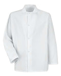 Red Kap 0416 Men's Gripper-Front Short Butcher Coat