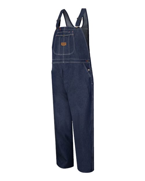 Red Kap BD10EXT Men's Extended Sizes Denim Bib Overall
