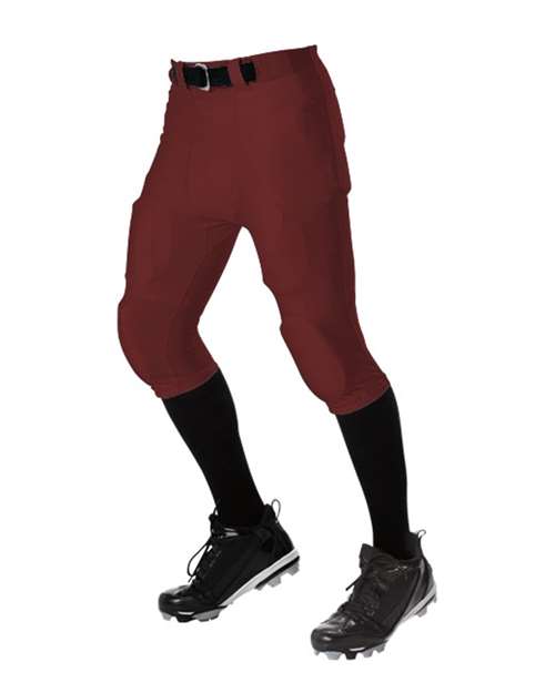 Alleson Athletic 675NF Men's No Fly Football Pants with Slotted Waist