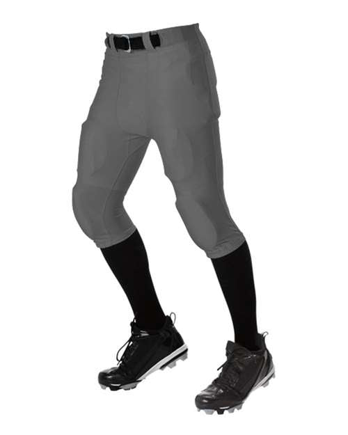 Alleson Athletic 675NF Men's No Fly Football Pants with Slotted Waist