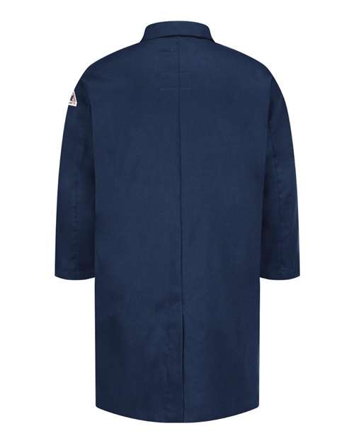 Bulwark KLL6 Men's Concealed Snap Front Lab Coat - EXCEL FR® ComforTouch® - 6 oz.