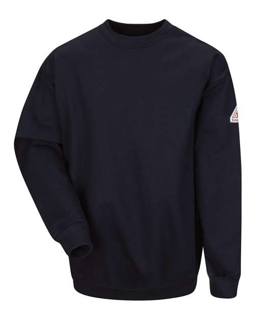 Bulwark SEC2T Men's Tall Flame Resistant Crewneck Sweatshirt