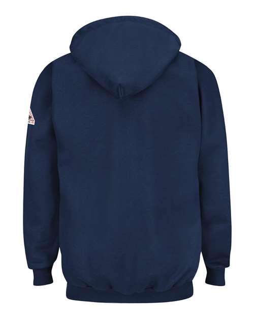 Bulwark SEH8T Men's Tall Flame Resistant Quarter-Zip Hooded Sweatshirt