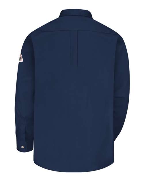 Bulwark SLU2T Men's Tall Dress Uniform Shirt - Excel FR ComforTouch - 7 oz.
