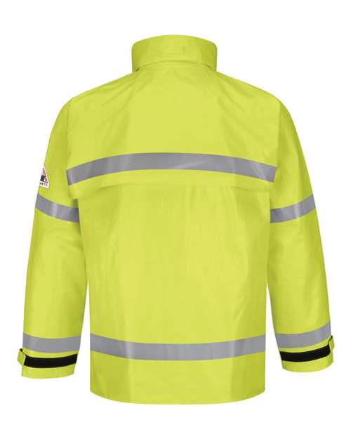 Bulwark JXN6 Men's Hi-Visibility Flame-Resistant Rain Jacket