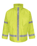 Bulwark JXN6 Men's Hi-Visibility Flame-Resistant Rain Jacket