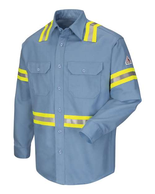 Bulwark SLDTT Men's Tall Enhanced Visibility Uniform Shirt