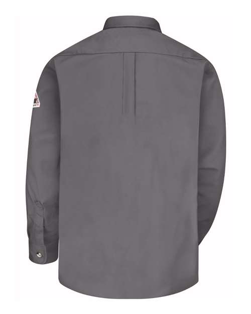 Bulwark SLU2T Men's Tall Dress Uniform Shirt - Excel FR ComforTouch - 7 oz.