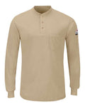 Bulwark SML8 Men's Long Sleeve Henley