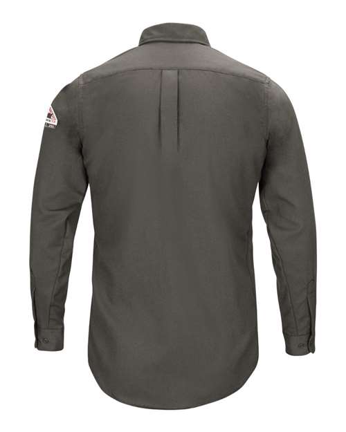 Bulwark QS50T Men's Tall iQ Series® Long Sleeve Comfort Woven Lightweight Shirt