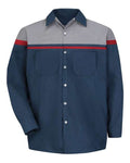 Red Kap SP14ACT Men's Tall Performance Tech Long Sleeve Shirt
