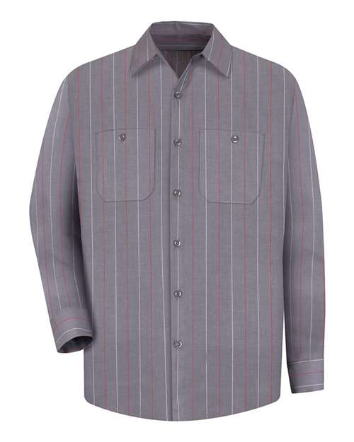 Red Kap SP14T Men's Tall Industrial Long Sleeve Work Shirt