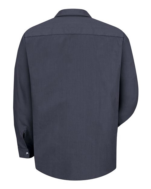 Red Kap SP14T Men's Tall Industrial Long Sleeve Work Shirt