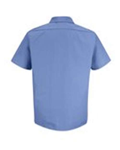 Red Kap SB22T Men's Tall Industrial Stripe Short Sleeve Work Shirt