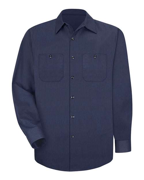 Red Kap SP14T Men's Tall Industrial Long Sleeve Work Shirt