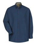 Red Kap SC74 Men's Cotton Contrast Dress Shirt