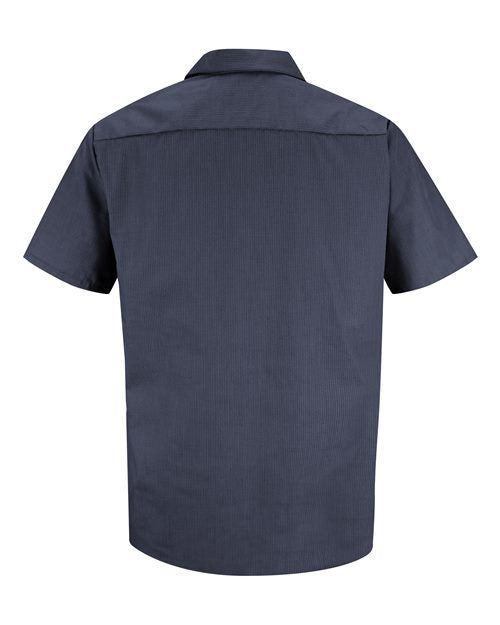 Red Kap SP24T Men's Tall Industrial Short Sleeve Work Shirt