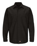 Red Kap SY10T Men's Tall Long Sleeve Automotive Crew Shirt