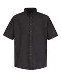 Red Kap SP80T Men's Tall Poplin Short Sleeve Dress Shirt