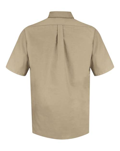Red Kap SP80T Men's Tall Poplin Short Sleeve Dress Shirt