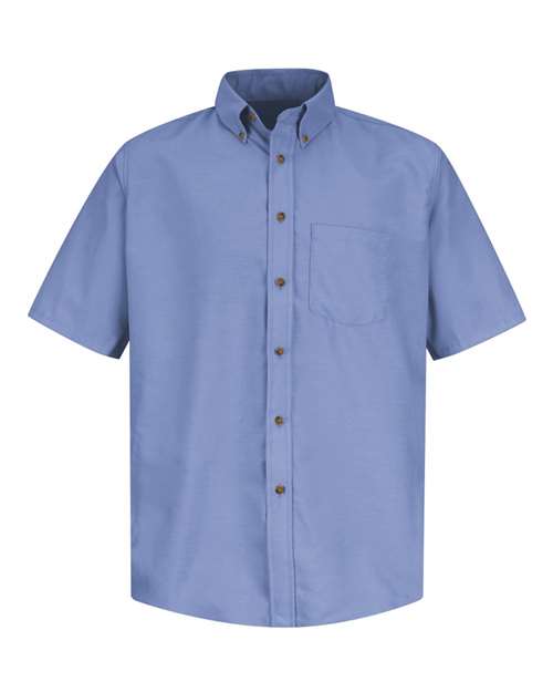 Red Kap SP80T Men's Tall Poplin Short Sleeve Dress Shirt