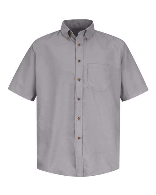 Red Kap SP80T Men's Tall Poplin Short Sleeve Dress Shirt