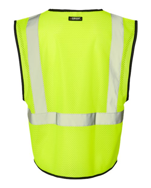 Kishigo 1571-1572 Unisex Hook-and-Loop Mesh Vest