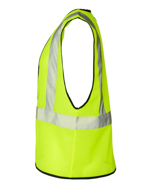 Kishigo 1571-1572 Unisex Hook-and-Loop Mesh Vest