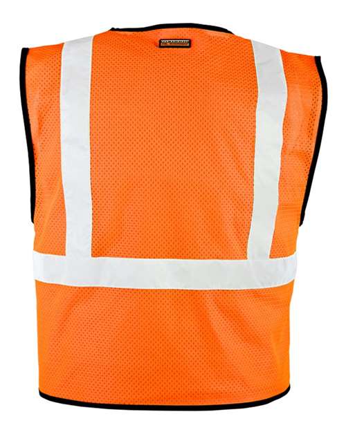 Kishigo 1571-1572 Unisex Hook-and-Loop Mesh Vest