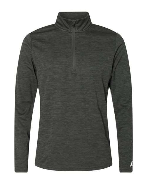Russell Athletic QZ7EAM Men's Striated Quarter-Zip Pullover