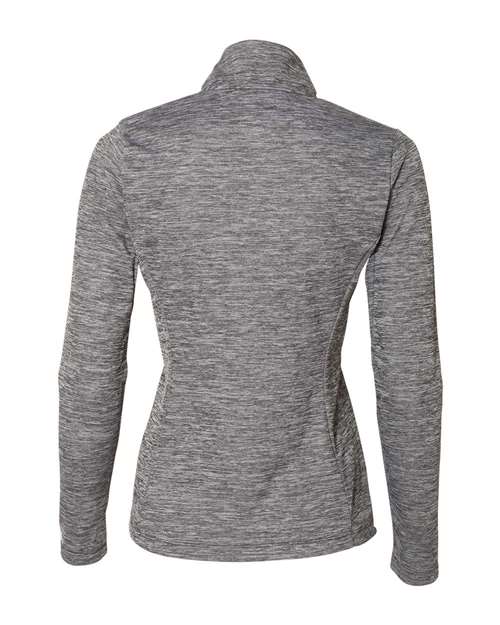 Russell Athletic QZ7EAX Women's Striated Quarter-Zip Pullover