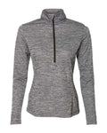Russell Athletic QZ7EAX Women's Striated Quarter-Zip Pullover