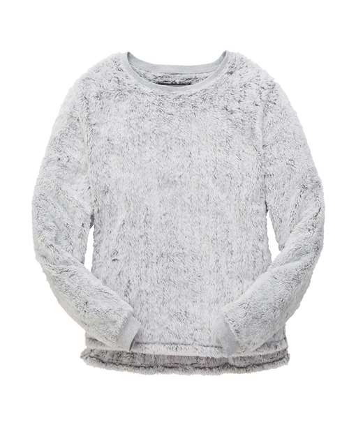 Boxercraft FZ03 Women's Fuzzy Crewneck Fleece
