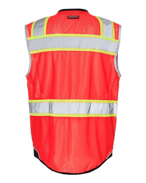 Kishigo 1515-1516 Unisex Premium Black Series® Black Bottom Class 2 Vest