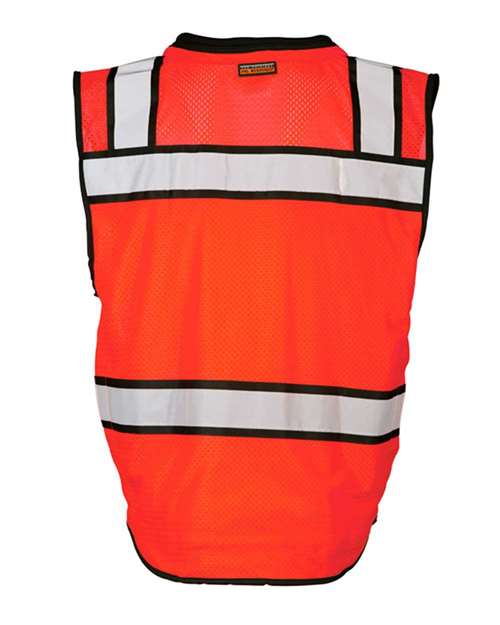 Kishigo S5004-5005 Unisex High-Performance Surveyors Vest