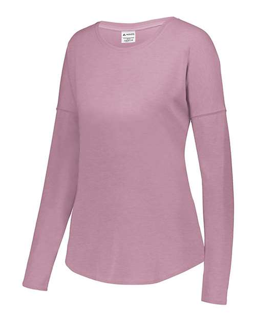 Augusta Sportswear 3077 Women's Lux Triblend Long Sleeve T-Shirt