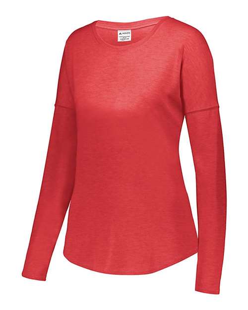 Augusta Sportswear 3077 Women's Lux Triblend Long Sleeve T-Shirt