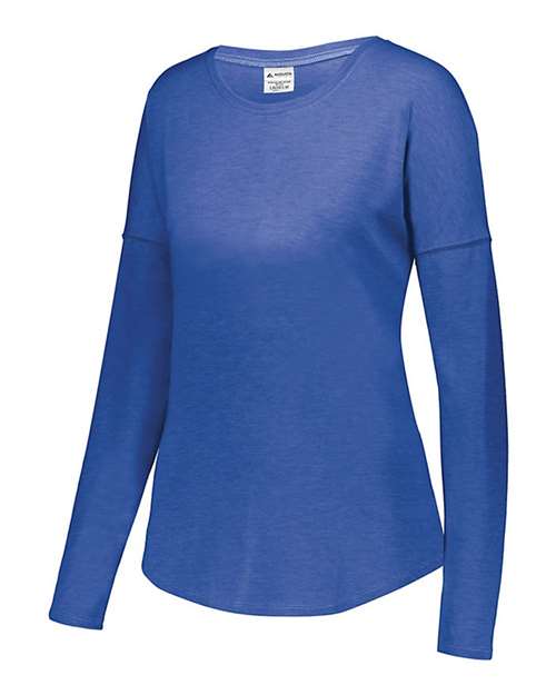 Augusta Sportswear 3077 Women's Lux Triblend Long Sleeve T-Shirt