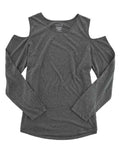Boxercraft T31 Women's Cold Shoulder Long Sleeve T-Shirt