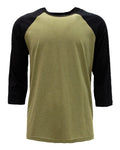 Next Level 6251 Unisex CVC Three-Quarter Sleeve Raglan Tee