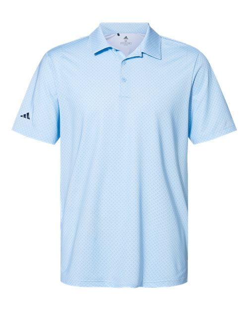Adidas A498 Men's Ultimate365 Diamond Dot Print Polo