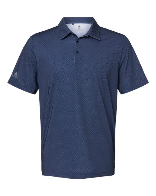 Adidas A498 Men's Ultimate365 Diamond Dot Print Polo