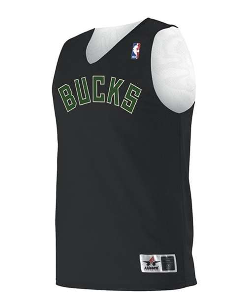 Alleson Athletic A115LA Men's NBA Logo'd Reversible Jersey