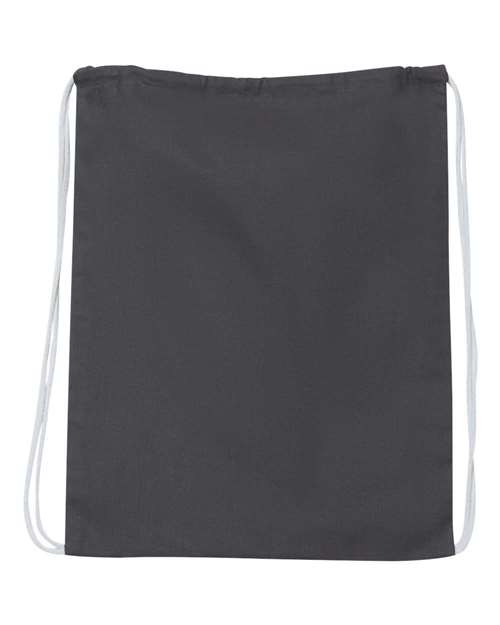 Q-Tees Q4500 Economical Cotton Drawstring Bag