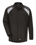 Red Kap SY18 Men's Long Sleeve Tri-Color Shop Shirt