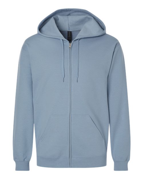 Gildan SF600 Unisex Softstyle® Midweight Full-Zip Hooded Sweatshirt