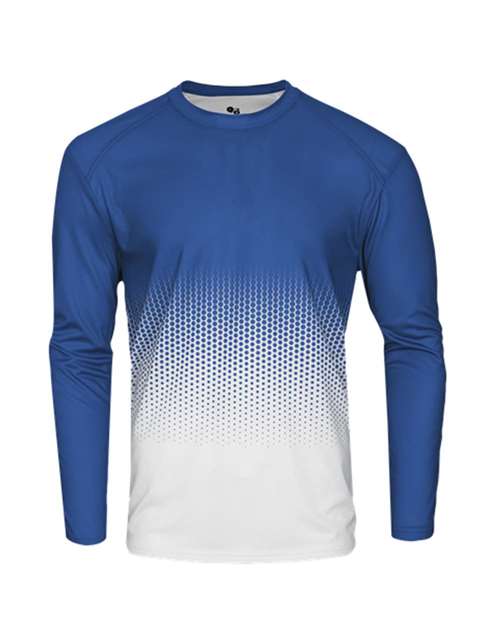 Badger 2224 Youth Hex 2.0 Long Sleeve T-Shirt