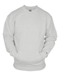 Badger 1252 Unisex Pocket Crewneck Sweatshirt